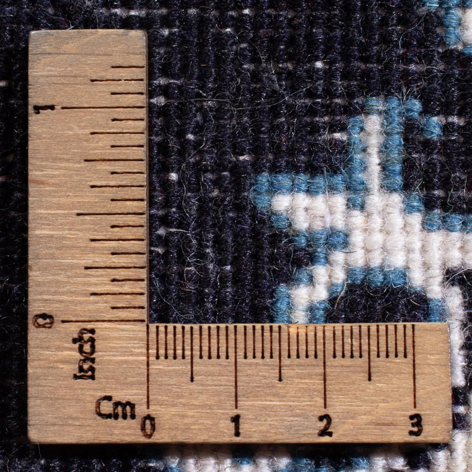 Perserteppich - Nain - Royal - 60 x 40 cm - dunkelblau - Image 5