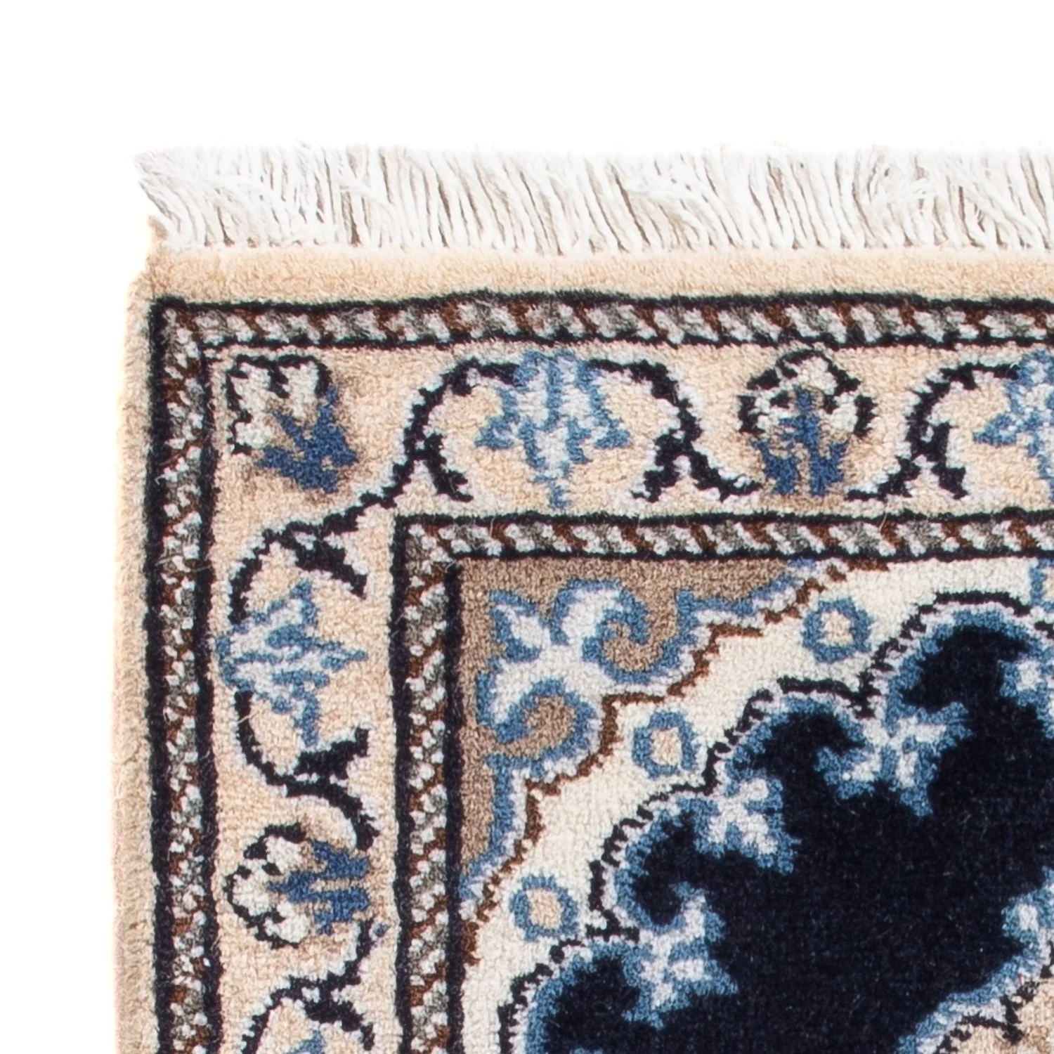 Perserteppich - Nain - Royal - 60 x 40 cm - dunkelblau - Image 3