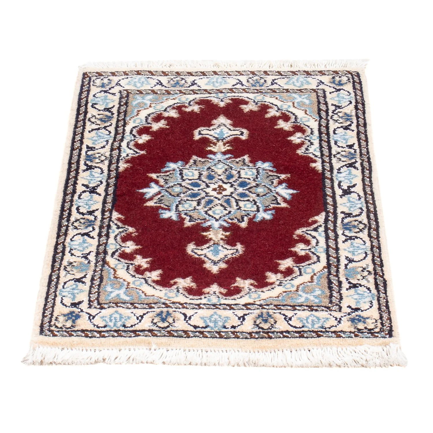 Perserteppich - Nain - Royal - 60 x 40 cm - rot - Image 4