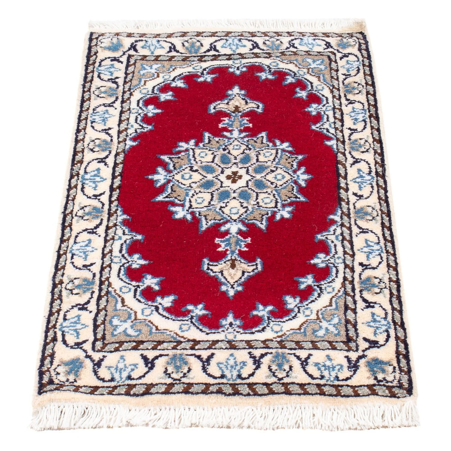 Perserteppich - Nain - Royal - 60 x 40 cm - rot - Image 4