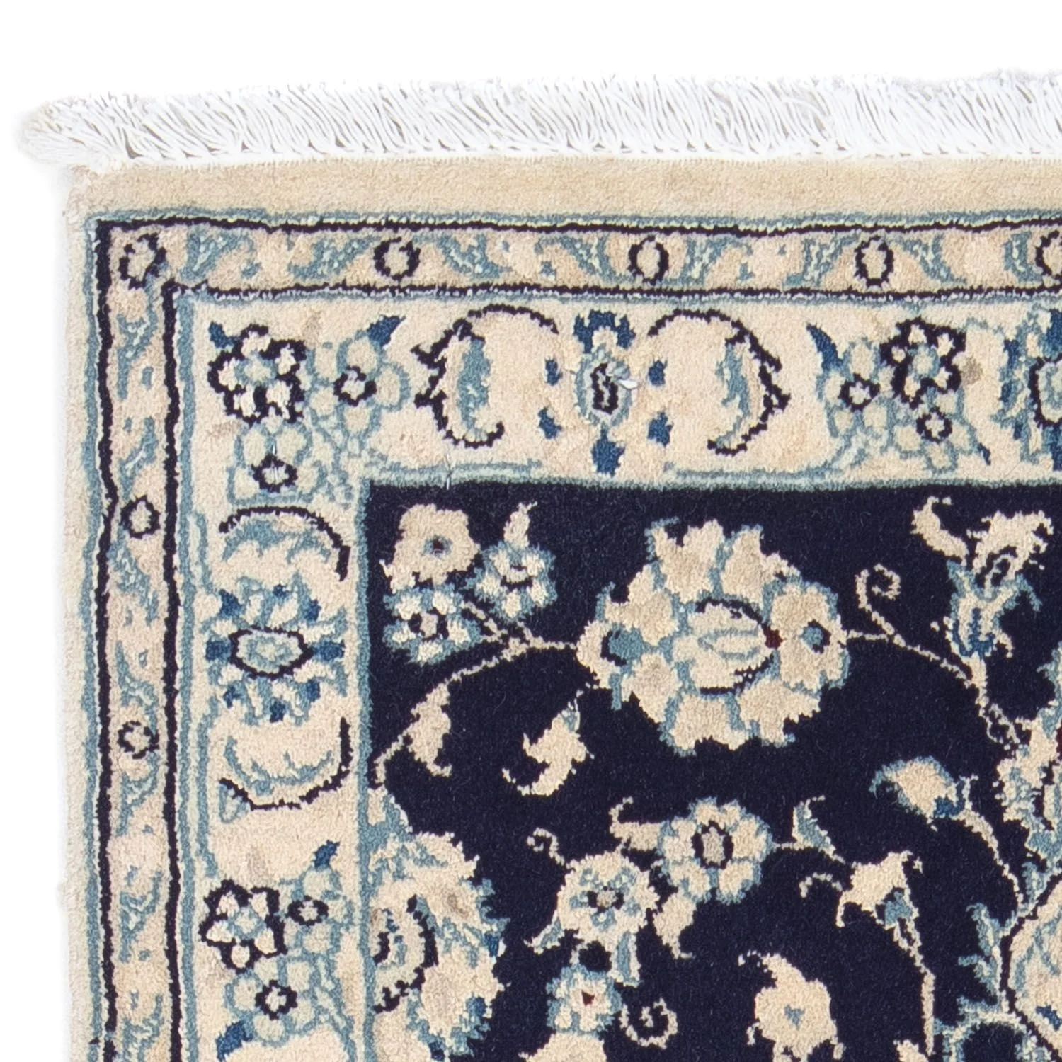Perserteppich - Nain - Royal 84 x 57 cm - dunkelblau - Image 3