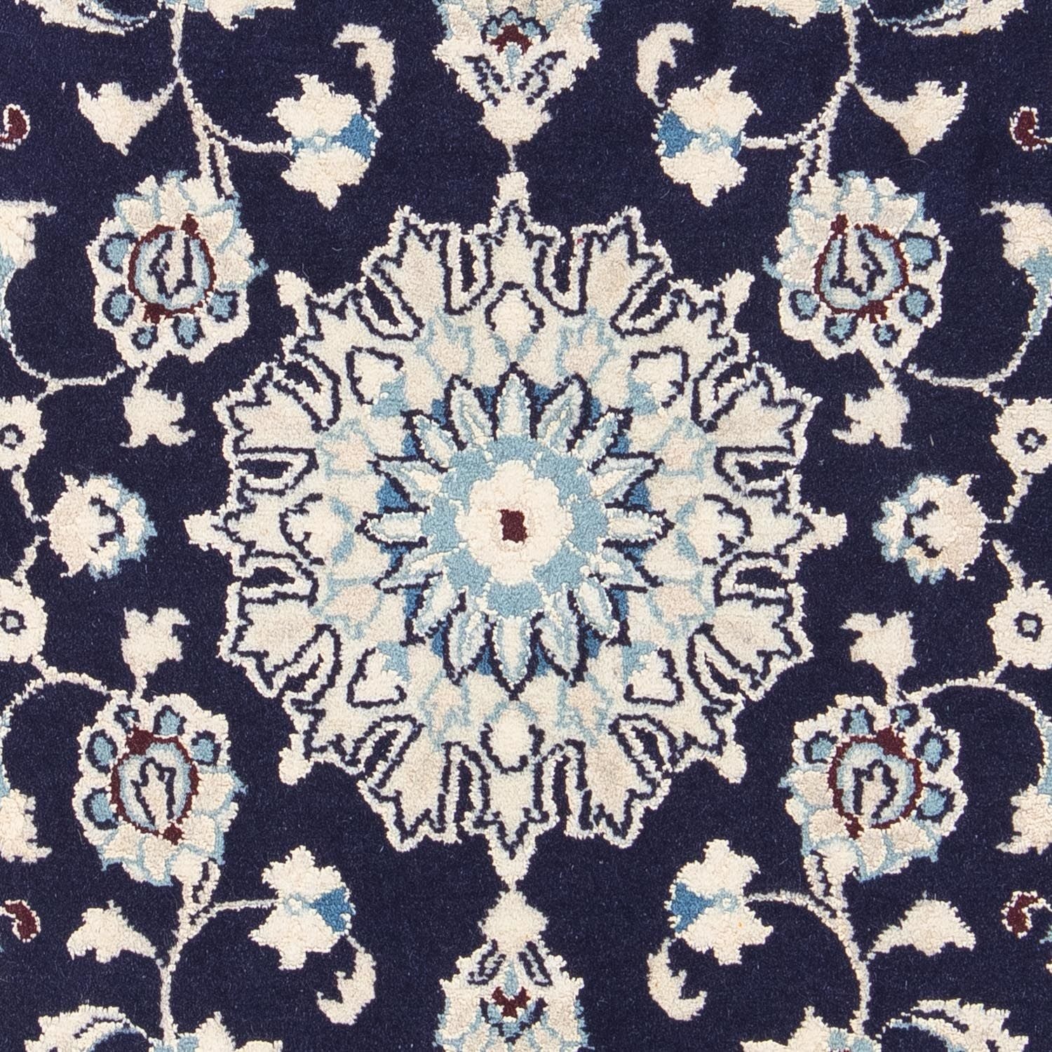 Perserteppich - Nain - Royal 87 x 60 cm - dunkelblau - Image 2