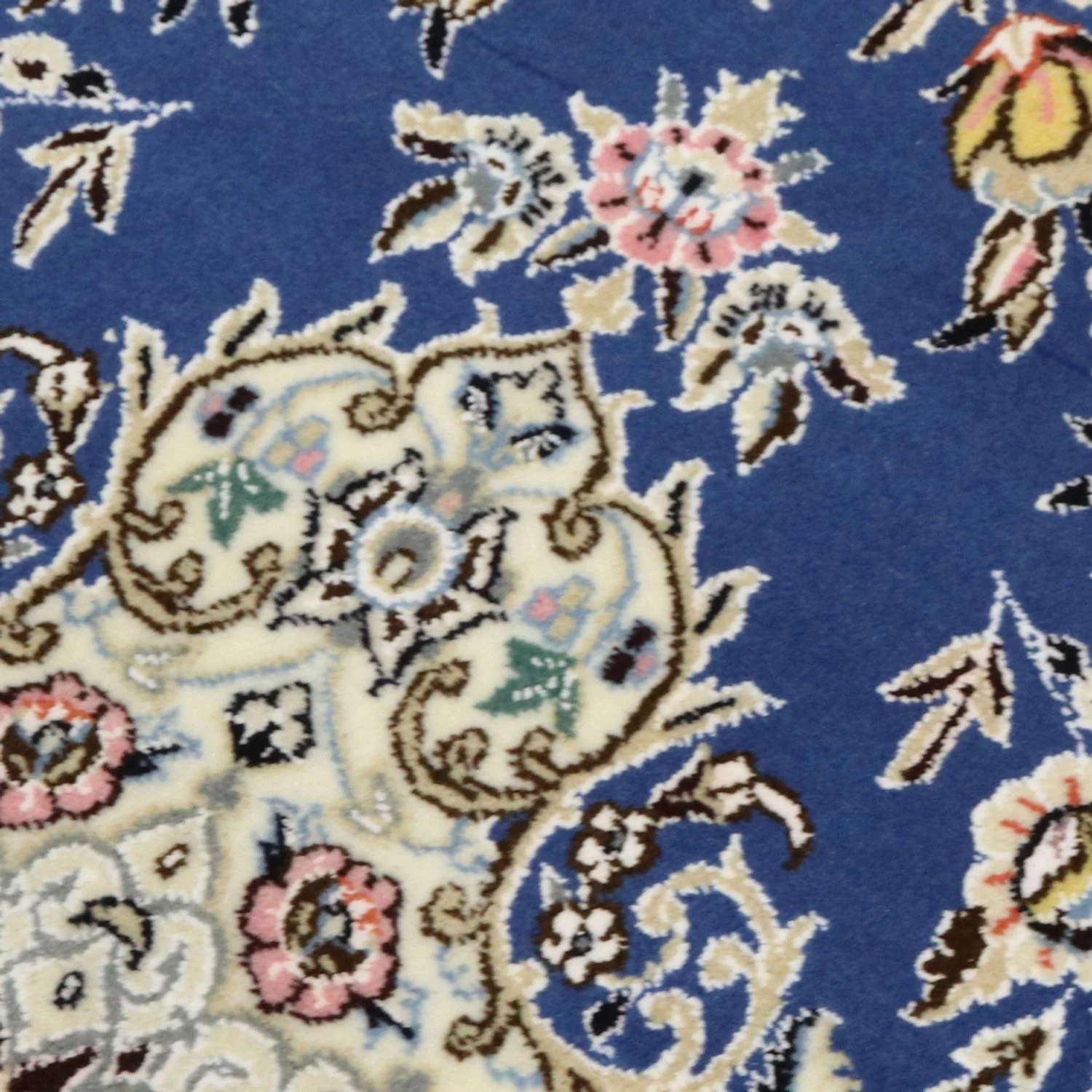 Perserteppich - Nain - Royal - 90 x 60 cm - blau - Image 2