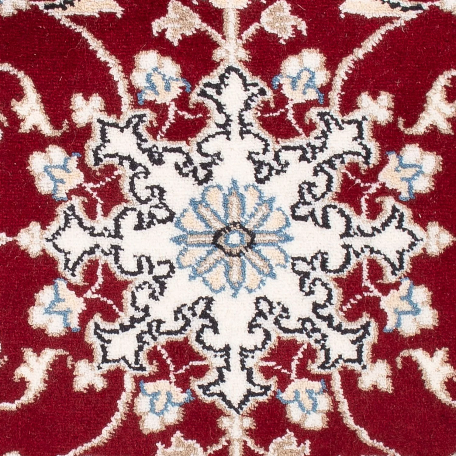 Perserteppich - Nain - Royal - 90 x 60 cm - rot - Image 2