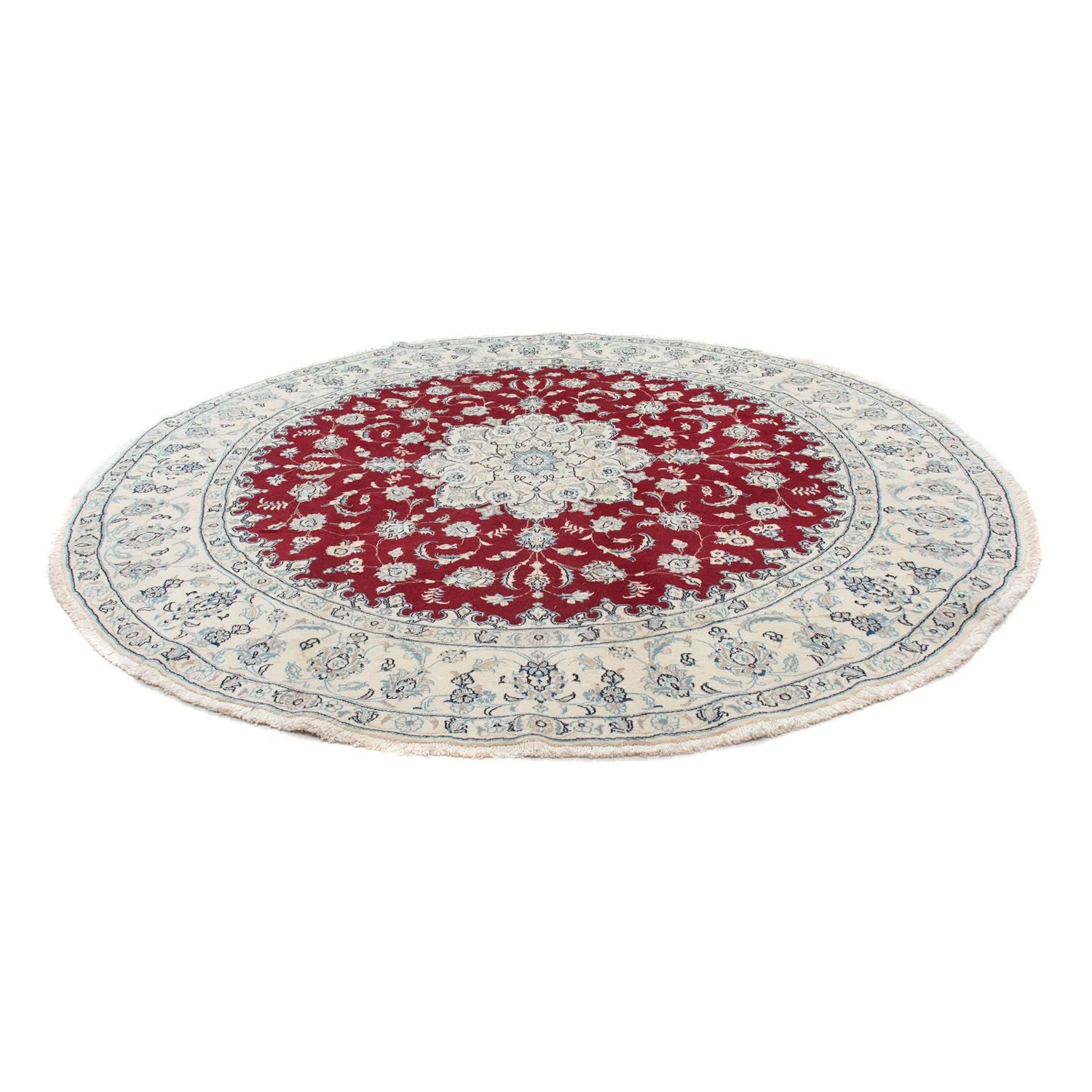 Perserteppich - Nain - Royal 90 x 60 cm - rot - Image 5