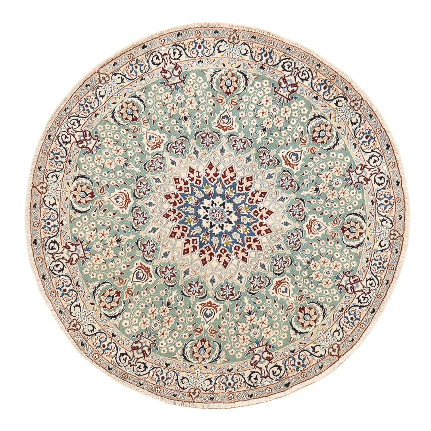 Nain - 9la Teppich 139x139cm - Perserteppich