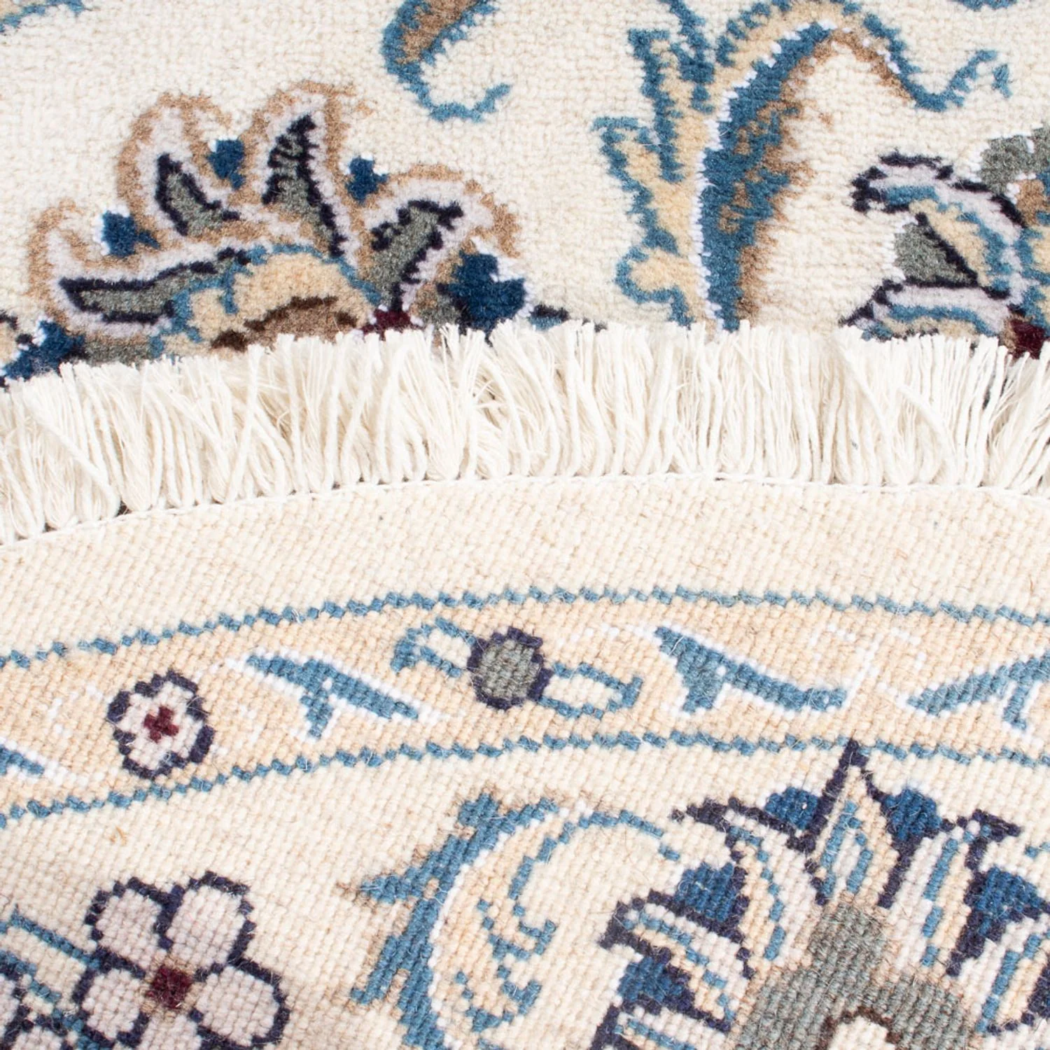 Perserteppich - Nain rund - 150 x 150 cm - creme - Image 4