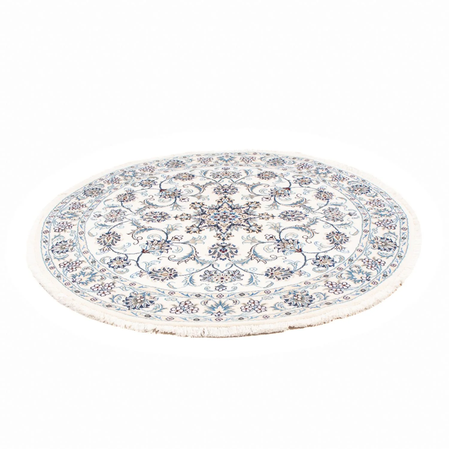 Perserteppich - Nain rund - 150 x 150 cm - creme - Image 5