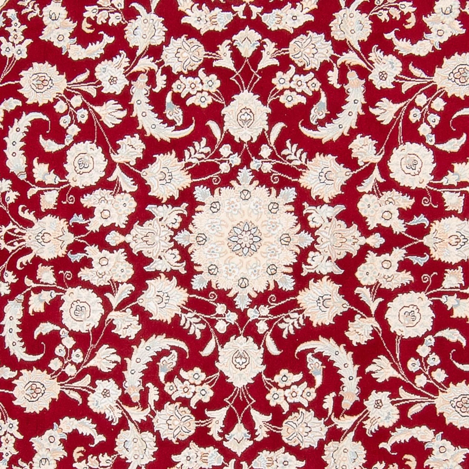 Perserteppich - Nain rund - 200 x 200 cm - rot - Image 2
