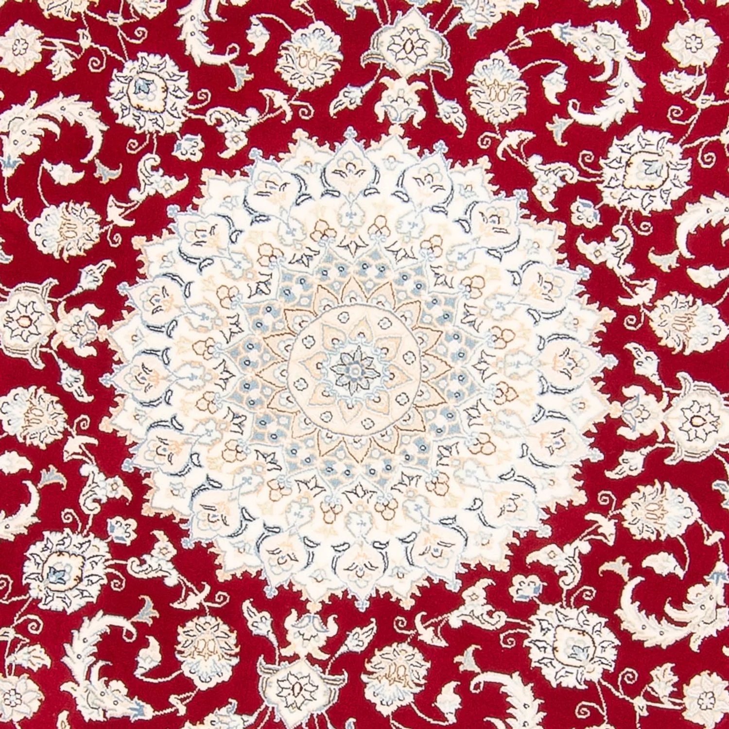 Perserteppich - Nain rund  - 200 x 200 cm - rot - Image 2