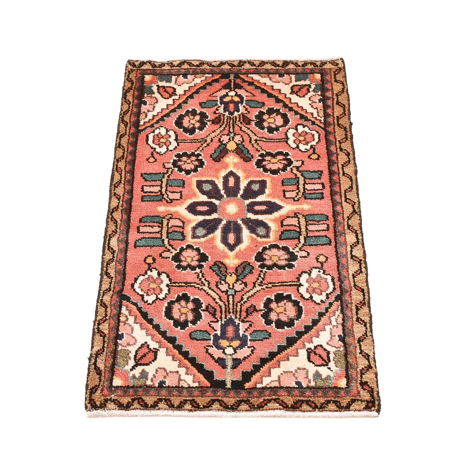 Perserteppich - Nomadic - 100 x 54 cm - hellrot - Image 5