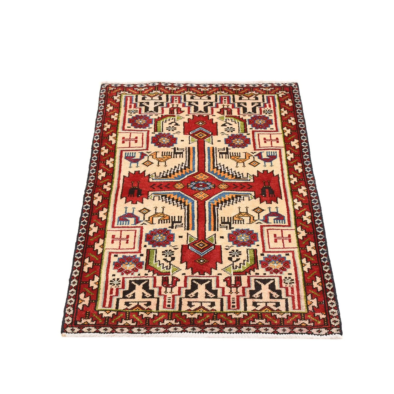 Perserteppich - Nomadic - 100 x 60 cm - mehrfarbig - Image 5