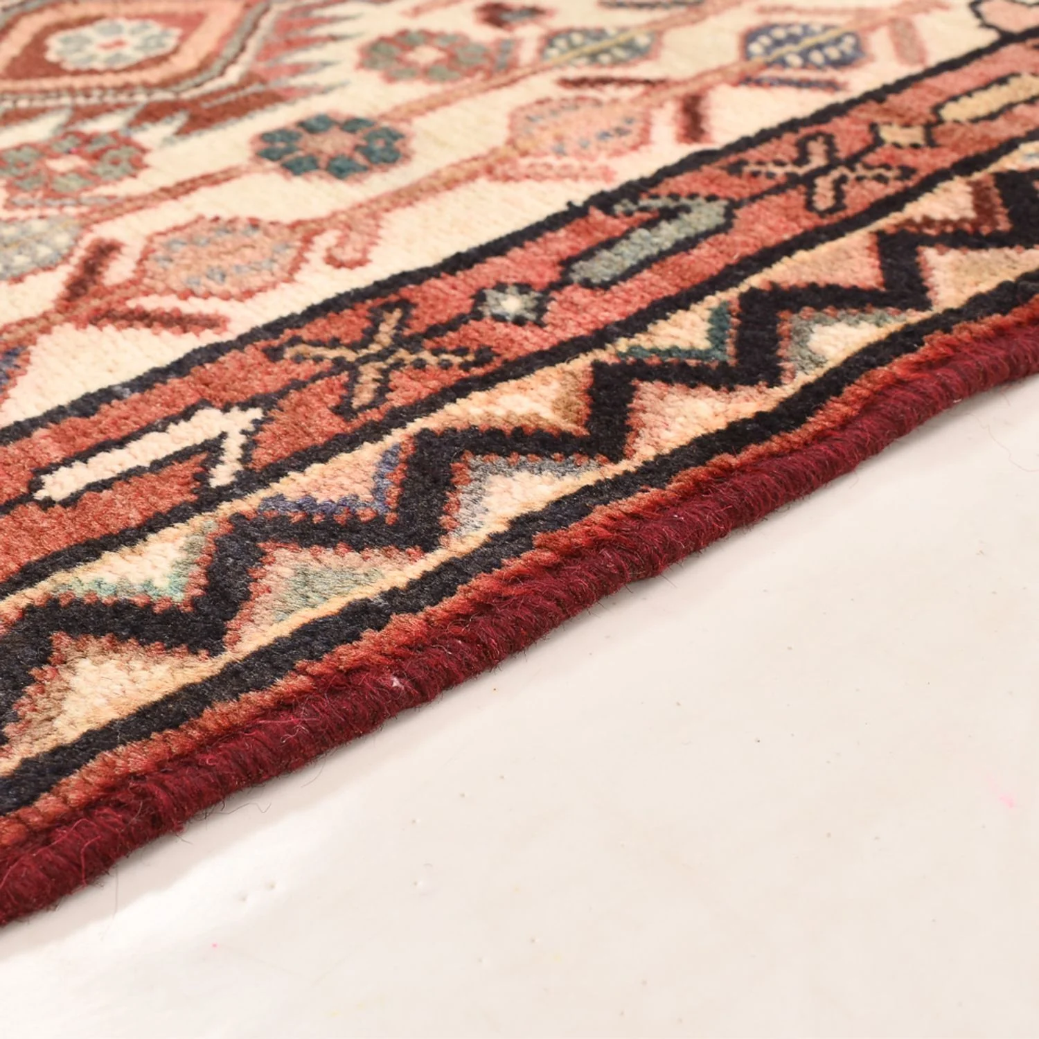 Perserteppich - Nomadic - 101 x 62 cm - hellrot - Image 3