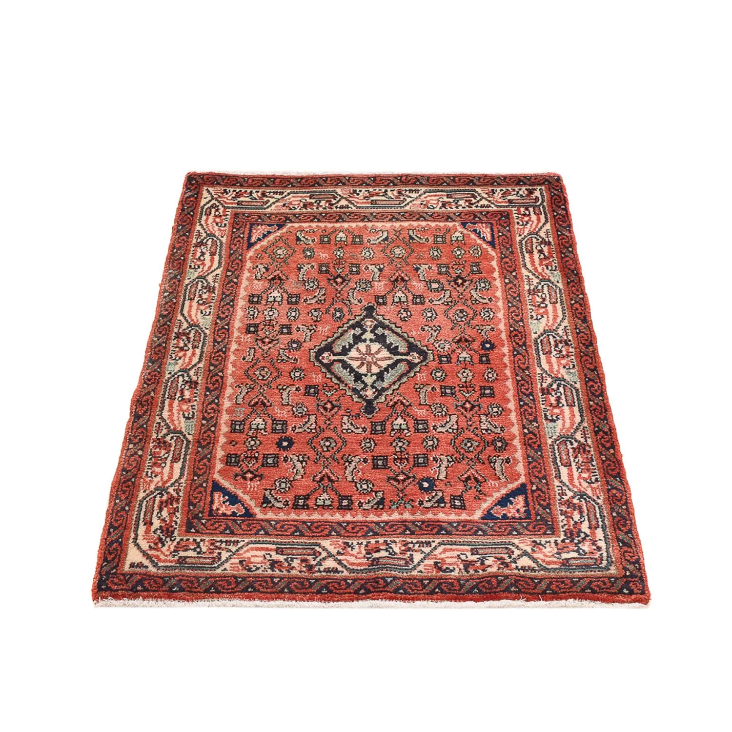 Perserteppich - Nomadic - 102 x 75 cm - hellrot - Image 5