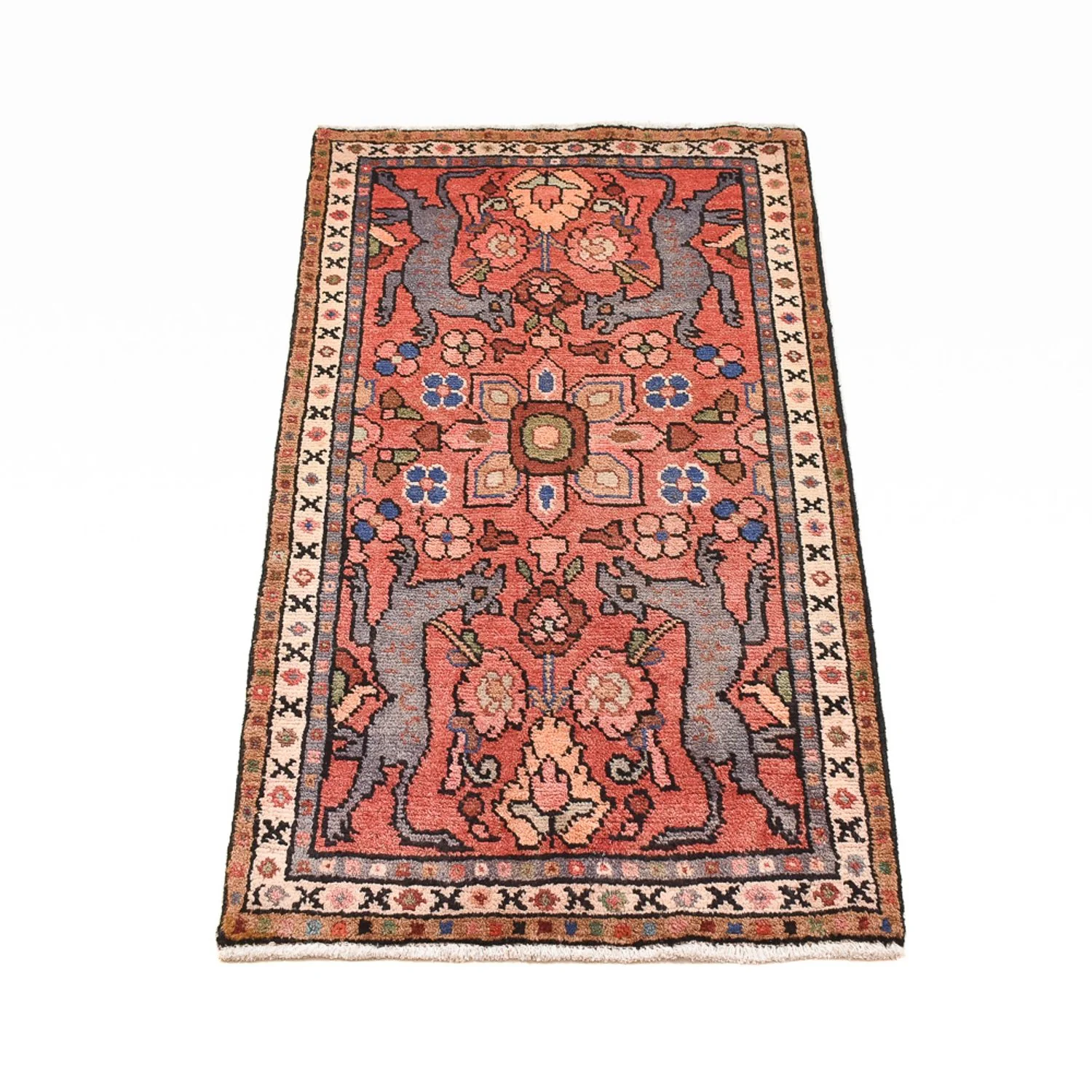 Perserteppich - Nomadic - 105 x 62 cm - hellrot - Image 5