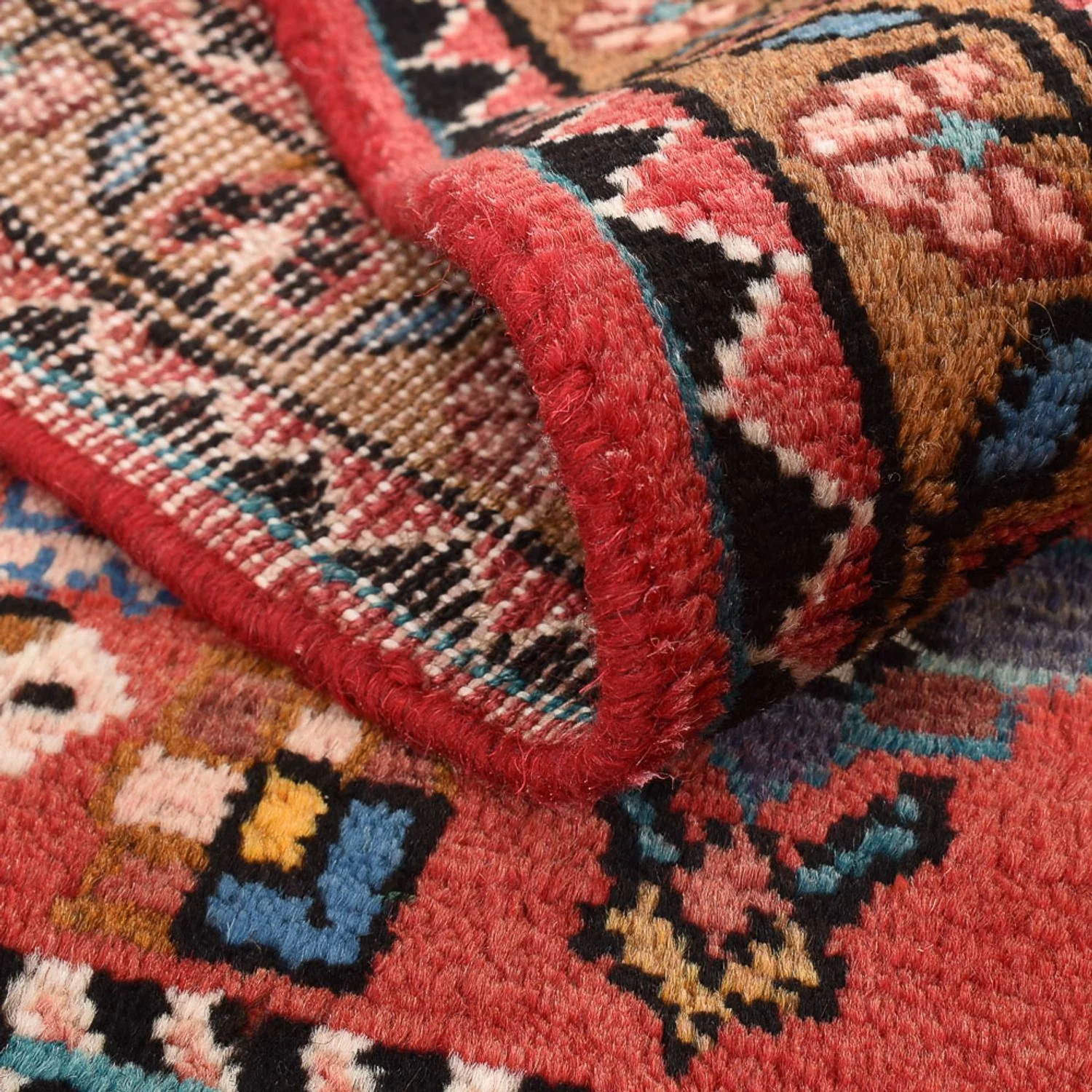 Perserteppich - Nomadic - 107 x 70 cm - hellrot - Image 4