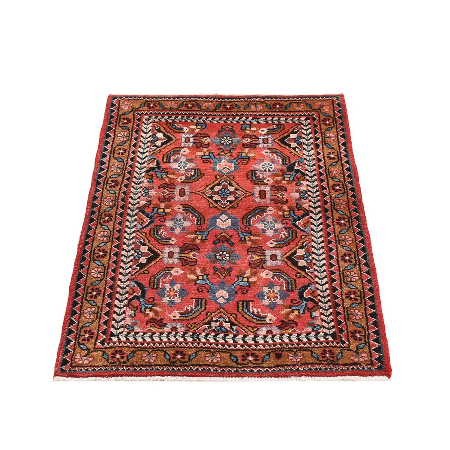Perserteppich - Nomadic - 107 x 70 cm - hellrot - Image 5