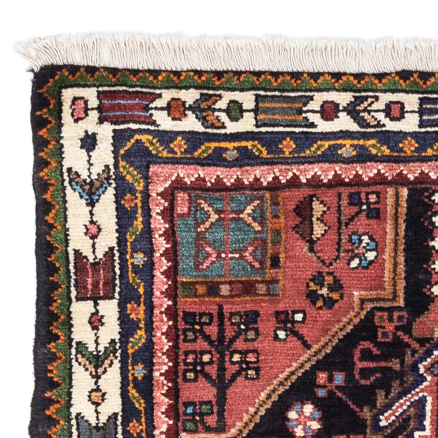 Perserteppich - Nomadic 108 x 78 cm - dunkelblau - Image 3