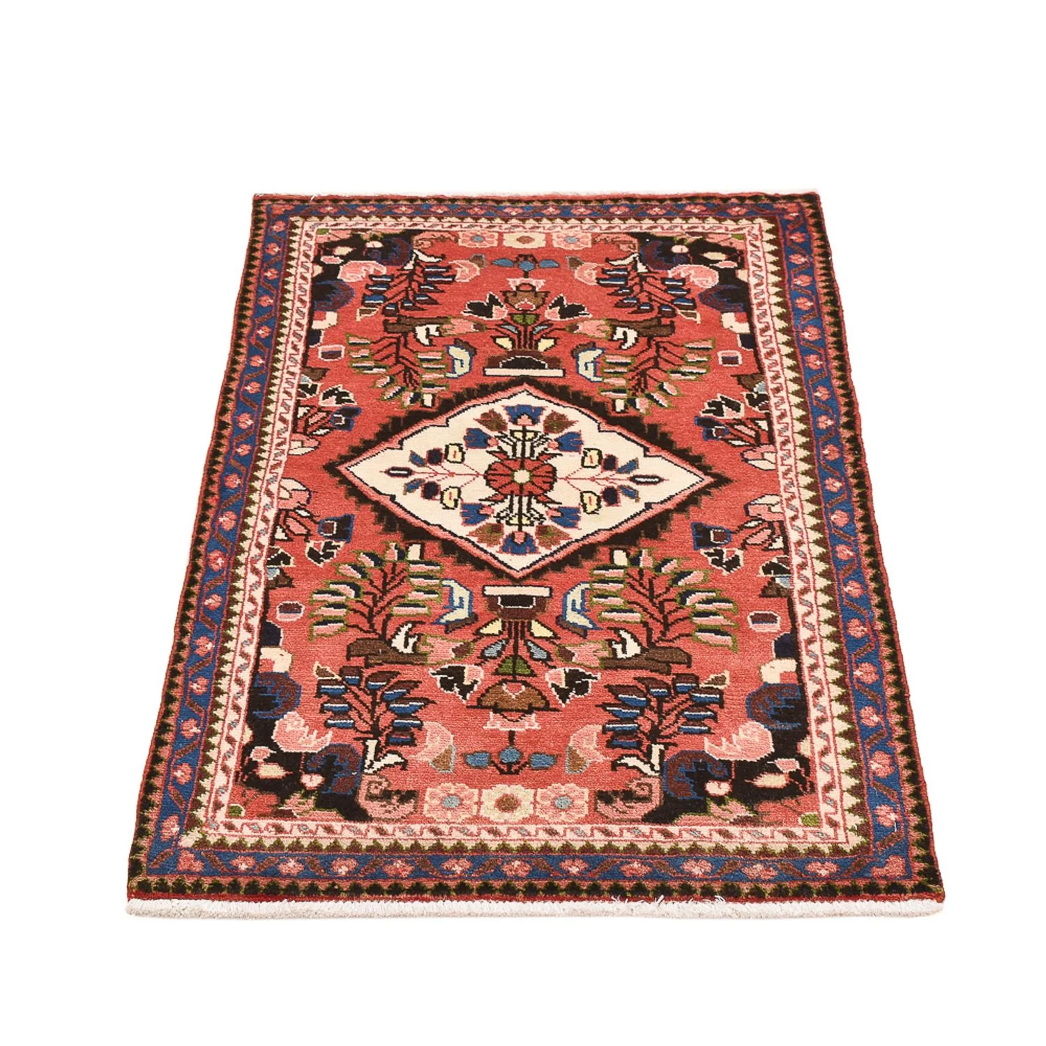 Perserteppich - Nomadic - 110 x 67 cm - hellrot - Image 5