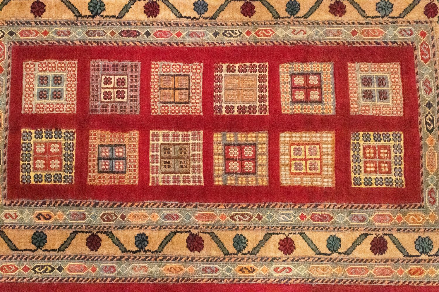Perserteppich - Nomadic 114 x 81 cm - rot - Image 2