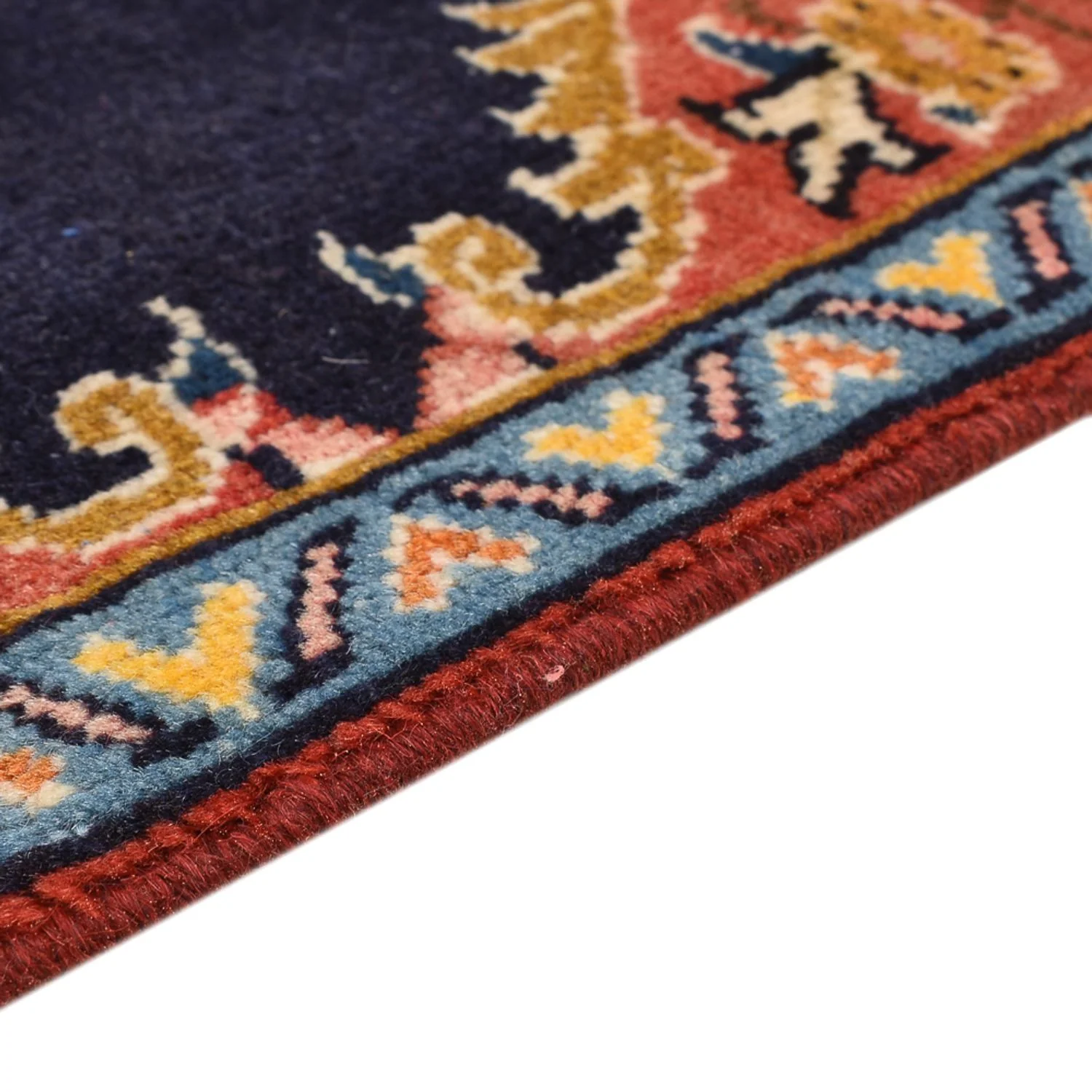 Perserteppich - Nomadic - 115 x 60 cm - dunkelrot - Image 3