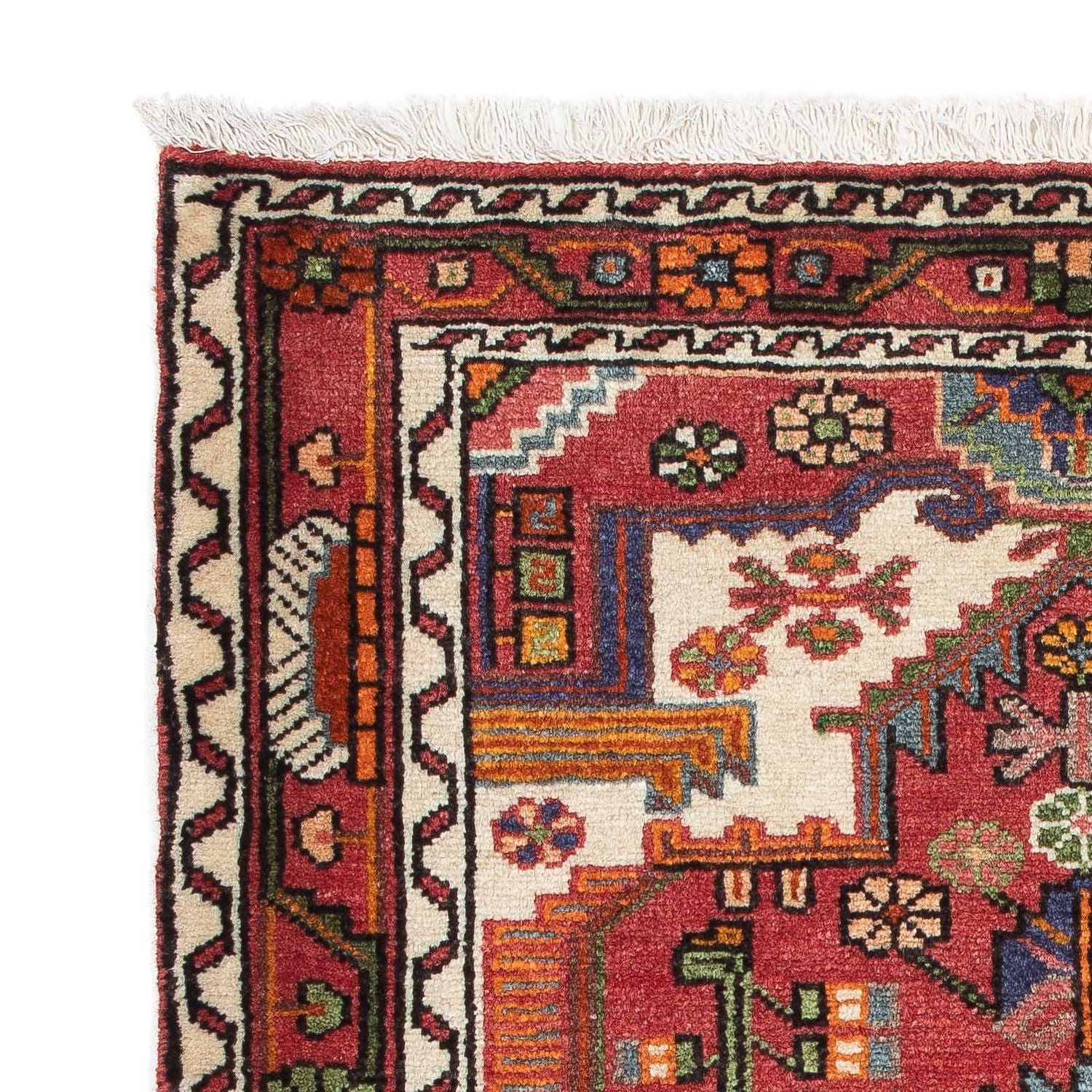 Perserteppich - Nomadic 117 x 88 cm - rot - Image 3