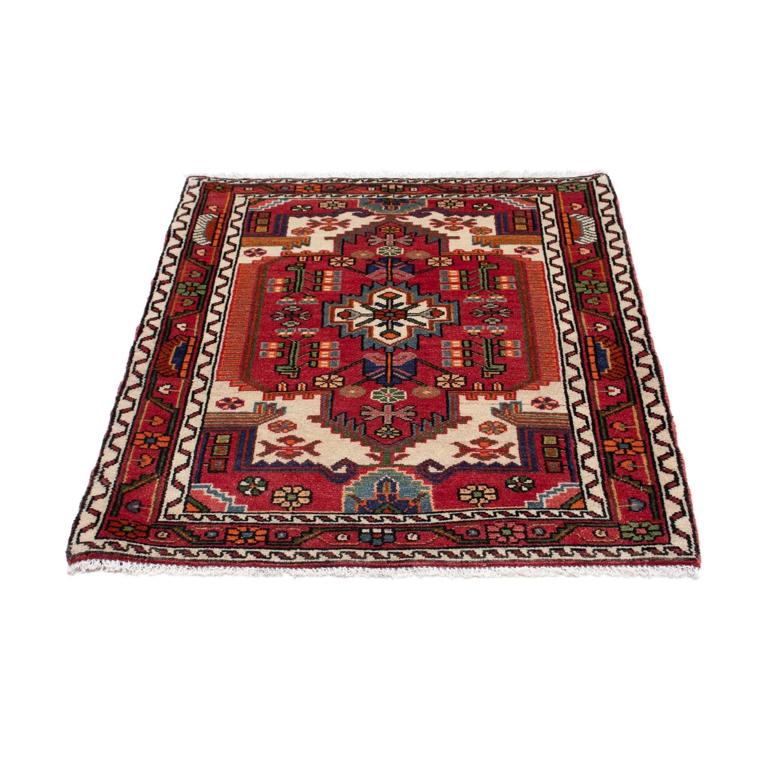 Perserteppich - Nomadic 117 x 88 cm - rot - Image 5