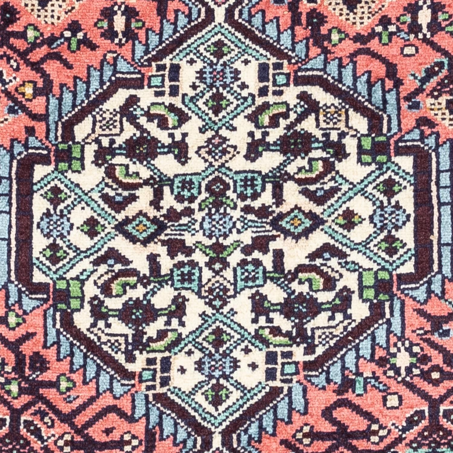 Perserteppich - Nomadic 118 x 85 cm - hellrot - Image 2
