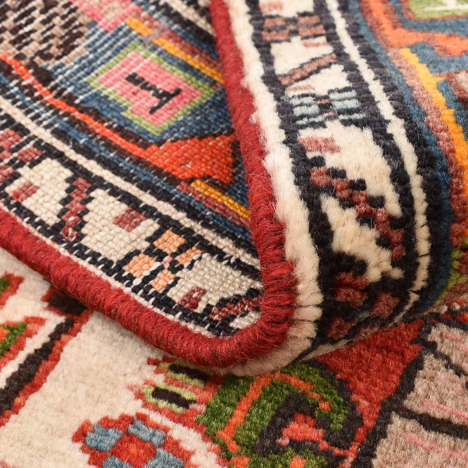Perserteppich - Nomadic - 118 x 90 cm - mehrfarbig - Image 4
