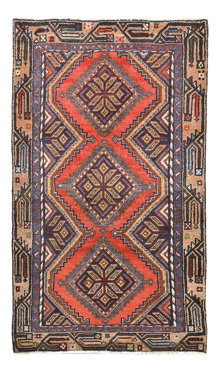 Perserteppich - Nomadic - 119 x 70 cm - rot