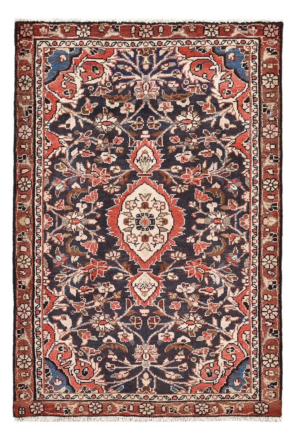 Perserteppich - Nomadic - 119 x 77 cm - mehrfarbig