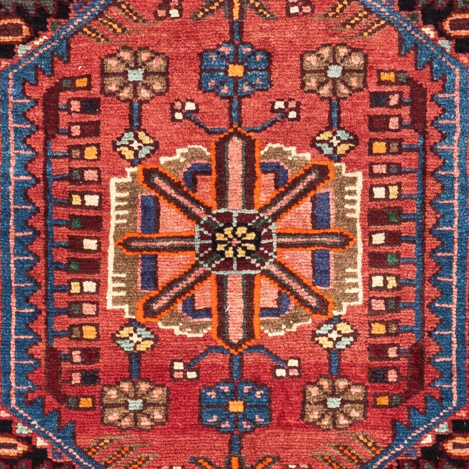 Perserteppich - Nomadic 119 x 82 cm - hellrot - Image 2