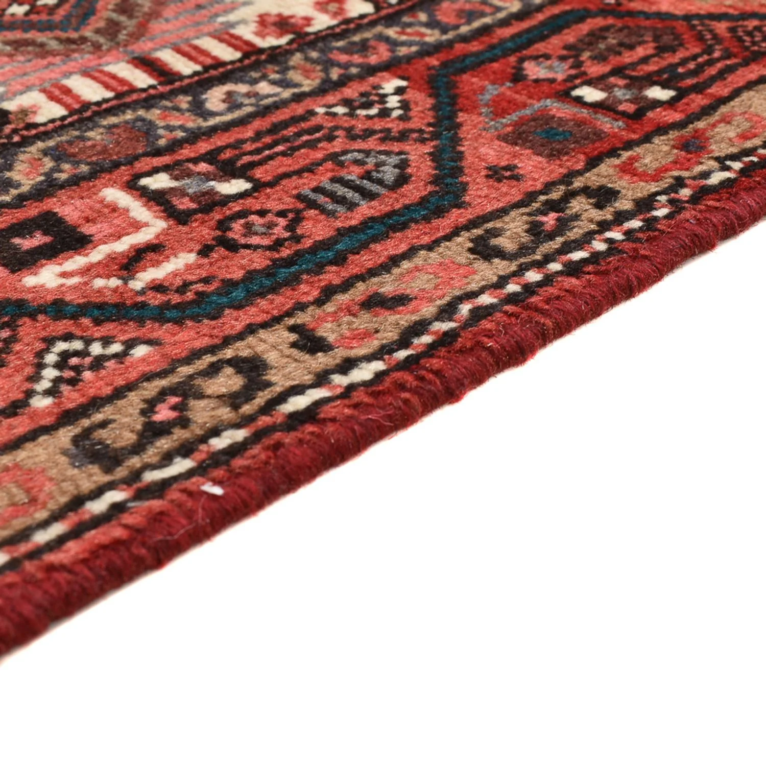 Perserteppich - Nomadic - 120 x 73 cm - hellrot - Image 3