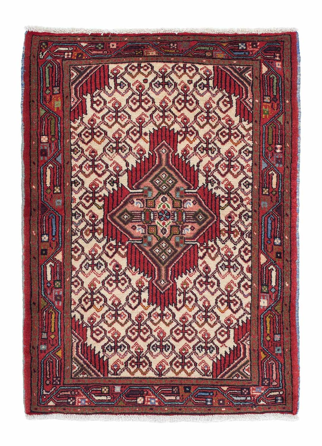Perserteppich - Nomadic 120 x 80 cm - beige