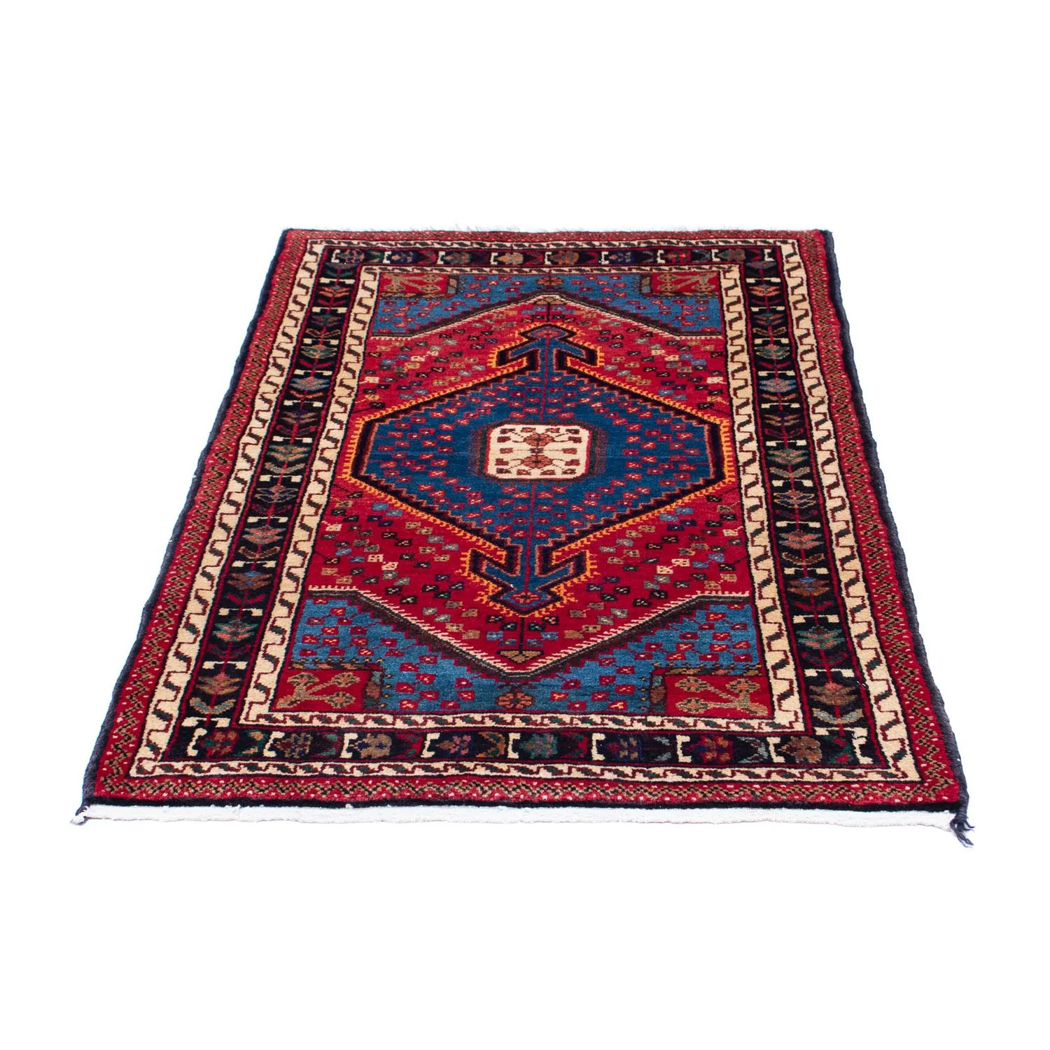 Perserteppich - Nomadic 120 x 81 cm - blau - Image 5