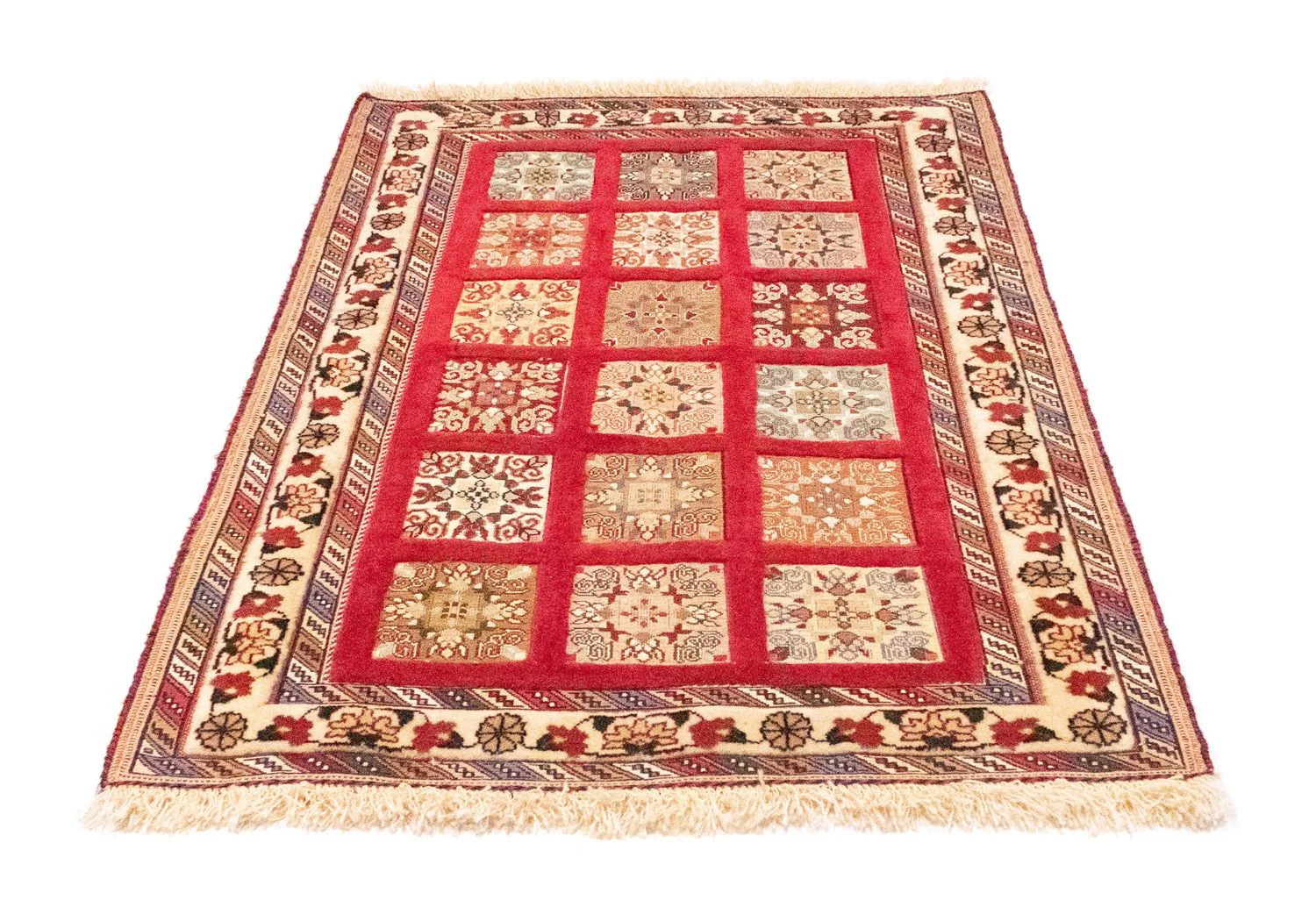 Perserteppich - Nomadic 121 x 81 cm - rot - Image 5