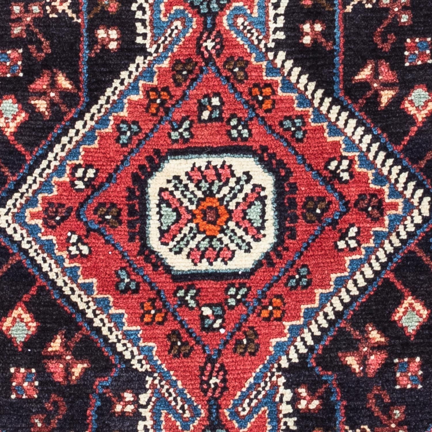 Perserteppich - Nomadic 121 x 82 cm - dunkelblau - Image 2
