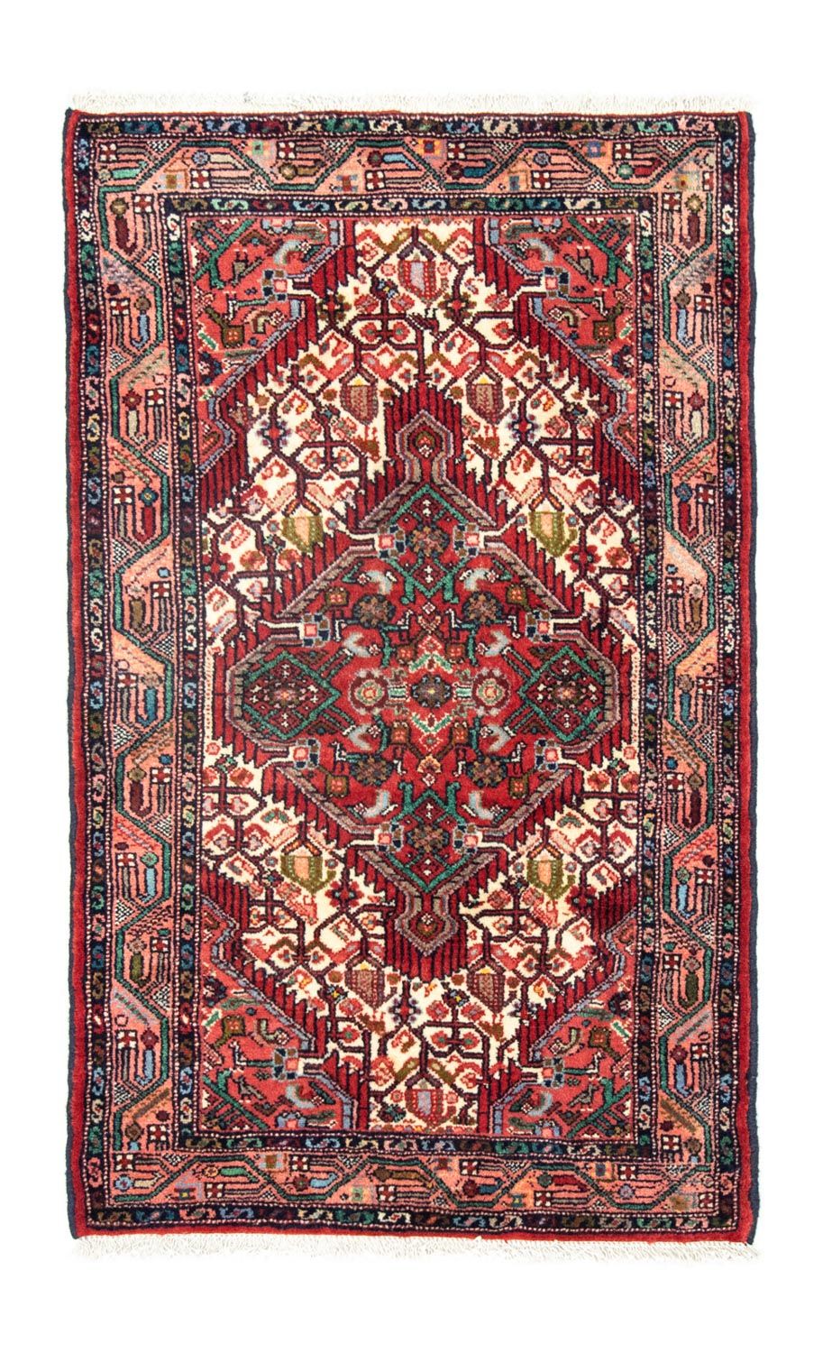 Perserteppich - Nomadic 122 x 80 cm - rot