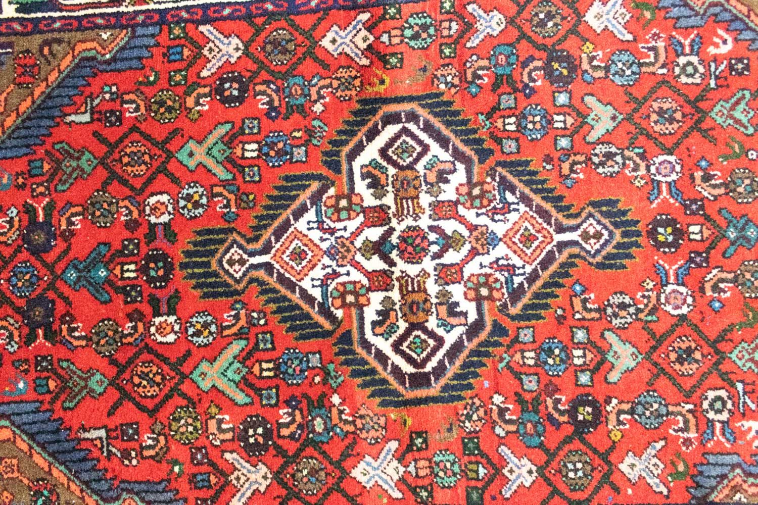 Perserteppich - Nomadic 122 x 85 cm - rot - Image 2