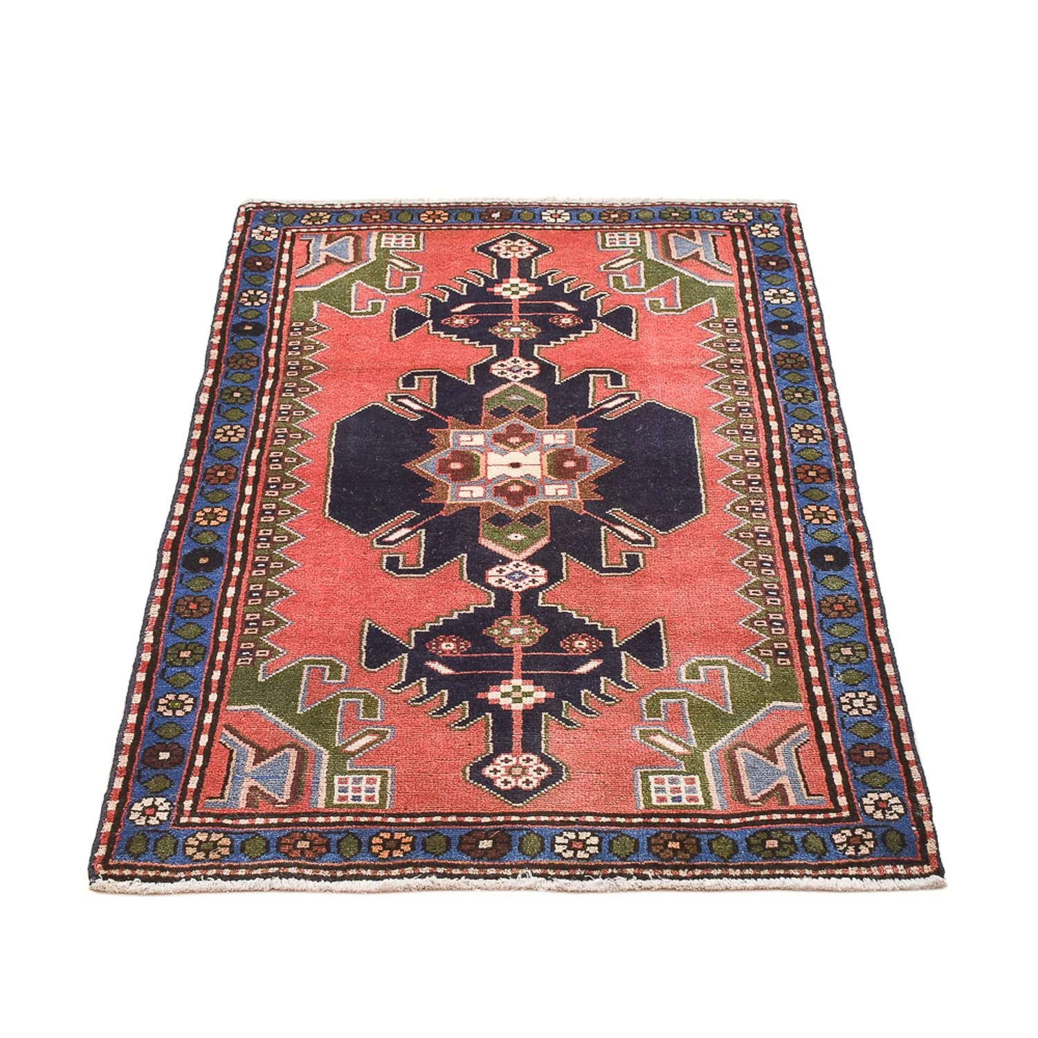Perserteppich - Nomadic - 123 x 76 cm - hellrot - Image 5