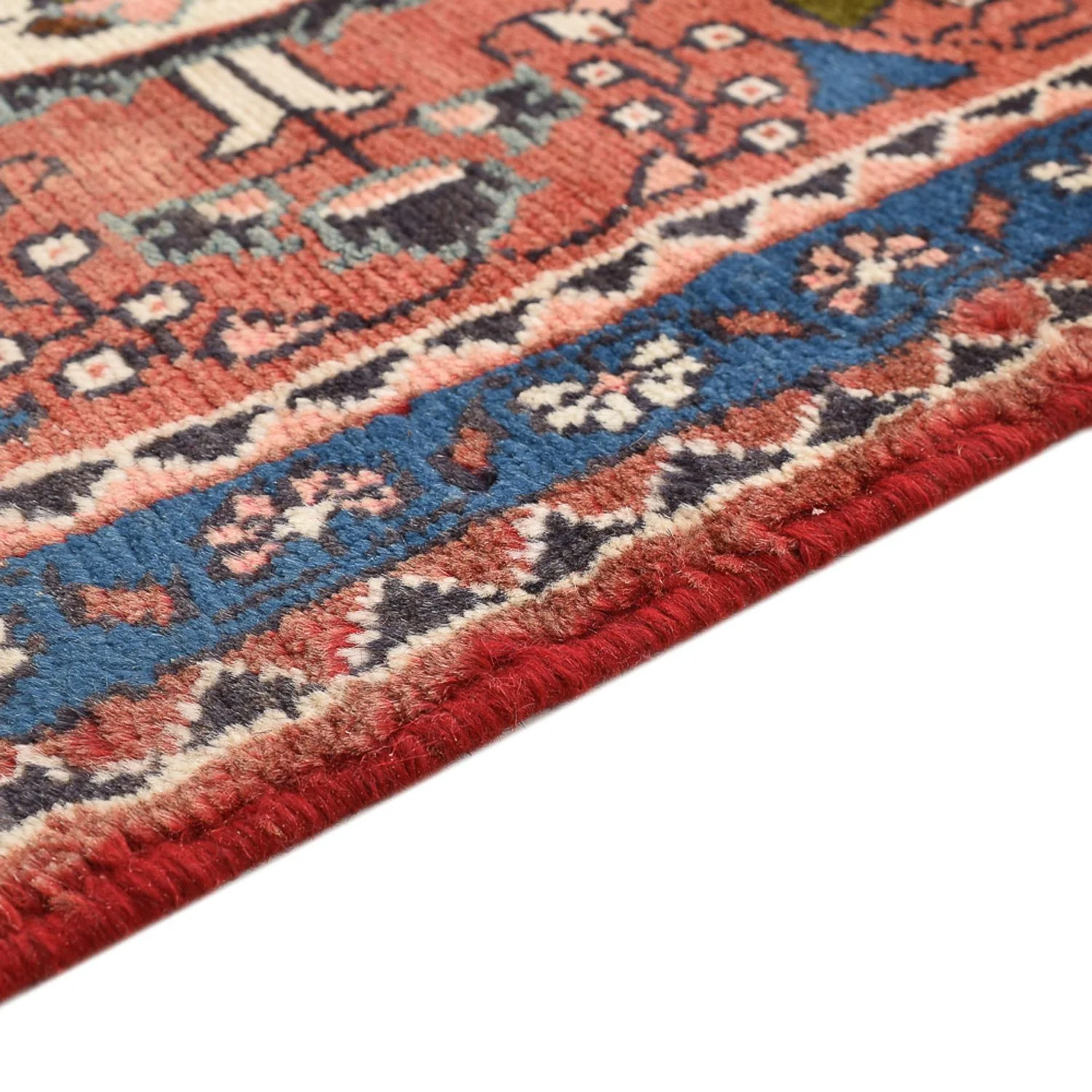 Perserteppich - Nomadic - 124 x 68 cm - rot - Image 3