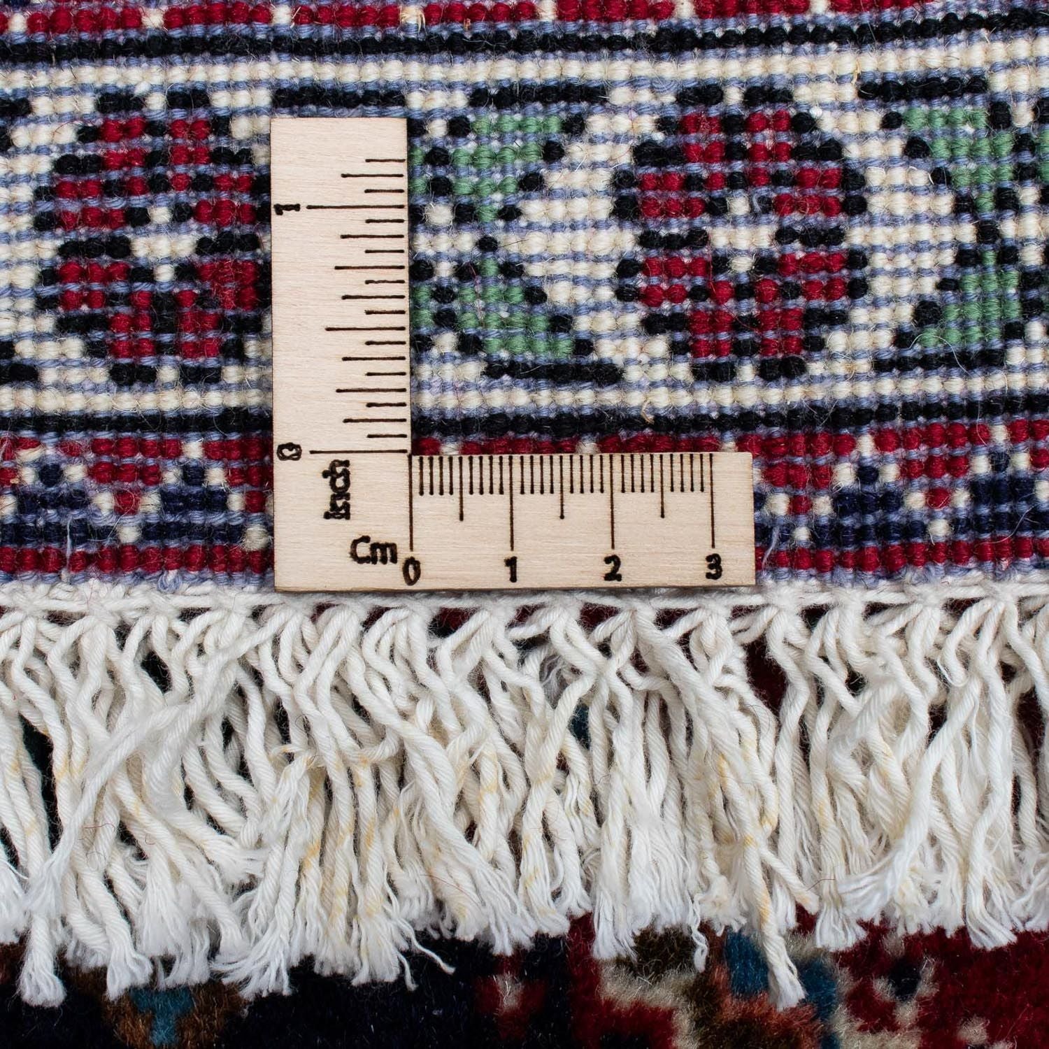 Perserteppich - Nomadic 124 x 77 cm - dunkelrot - Image 6