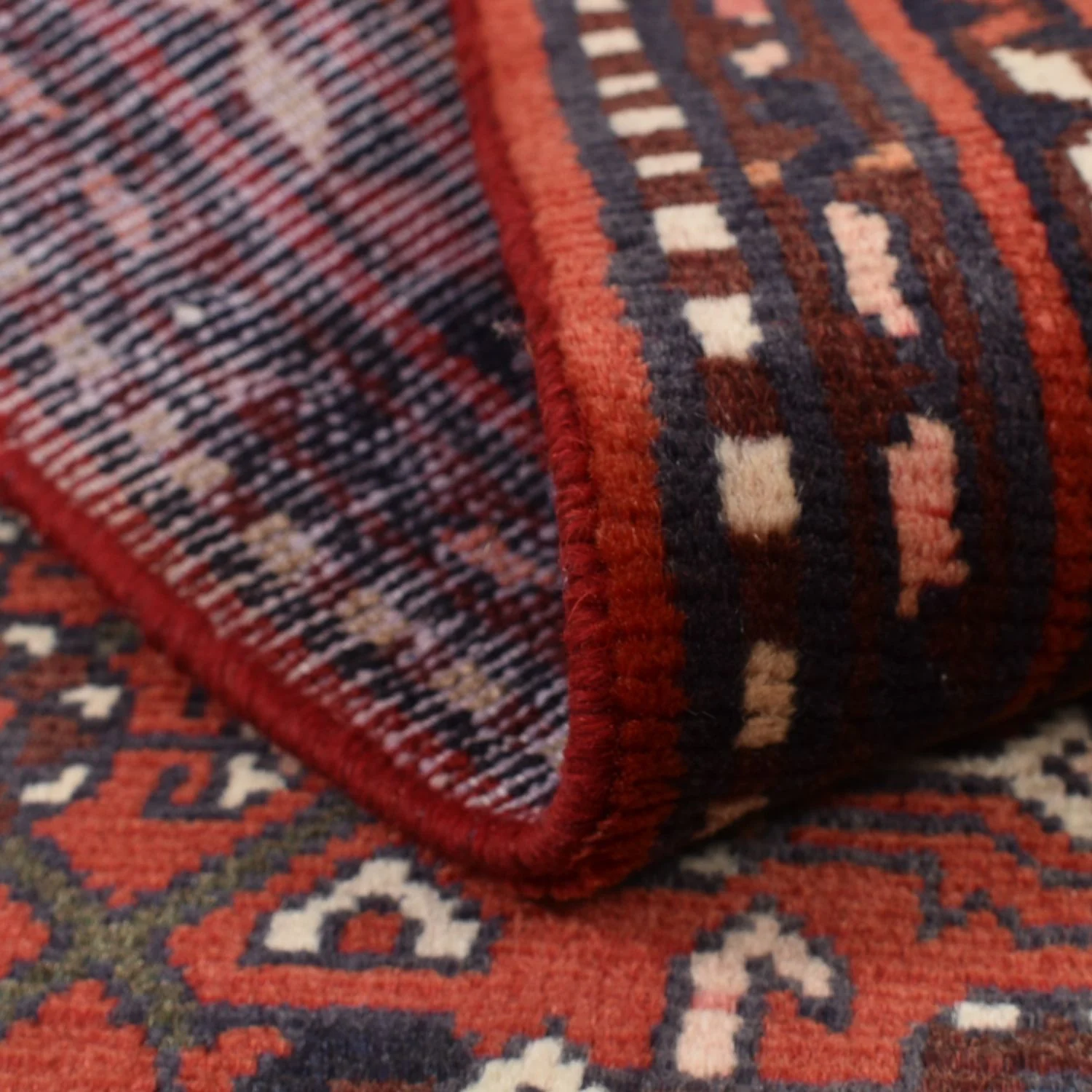 Perserteppich - Nomadic - 125 x 72 cm - rot - Image 4