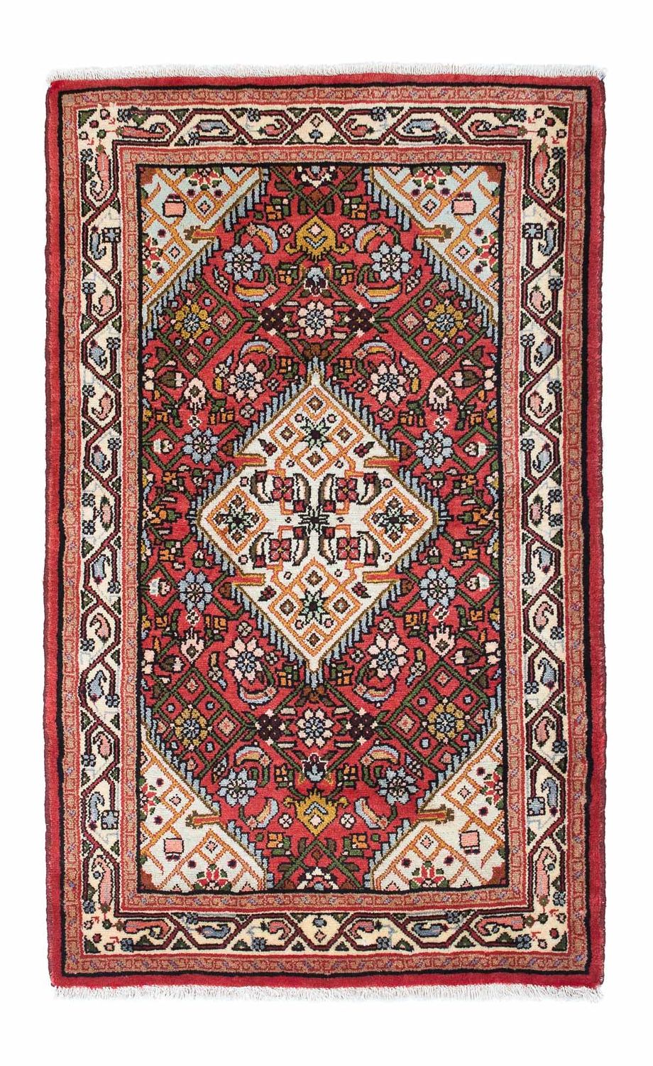 Perserteppich - Nomadic 125 x 80 cm - rot