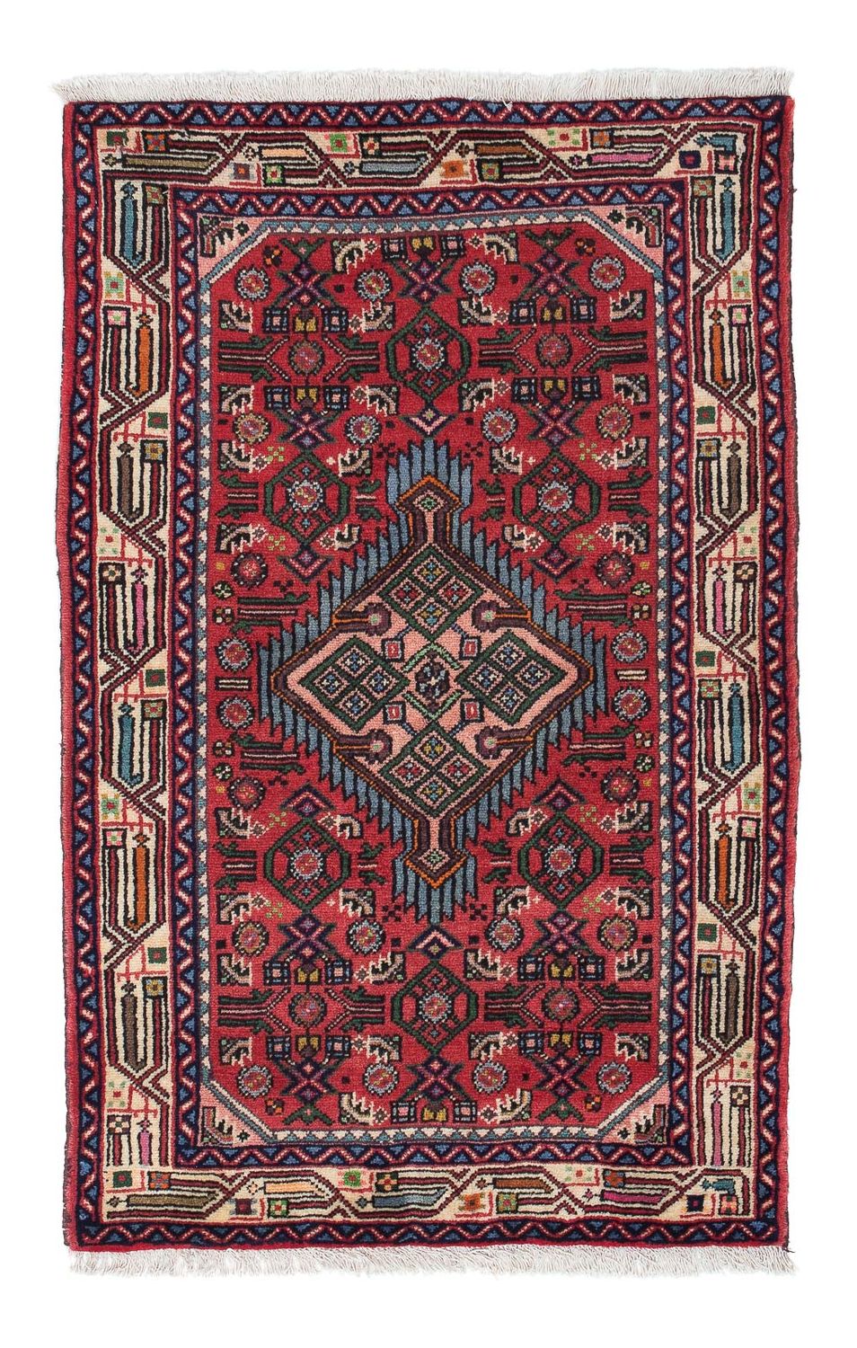 Hamadan Teppich 125x81cm - Perserteppich