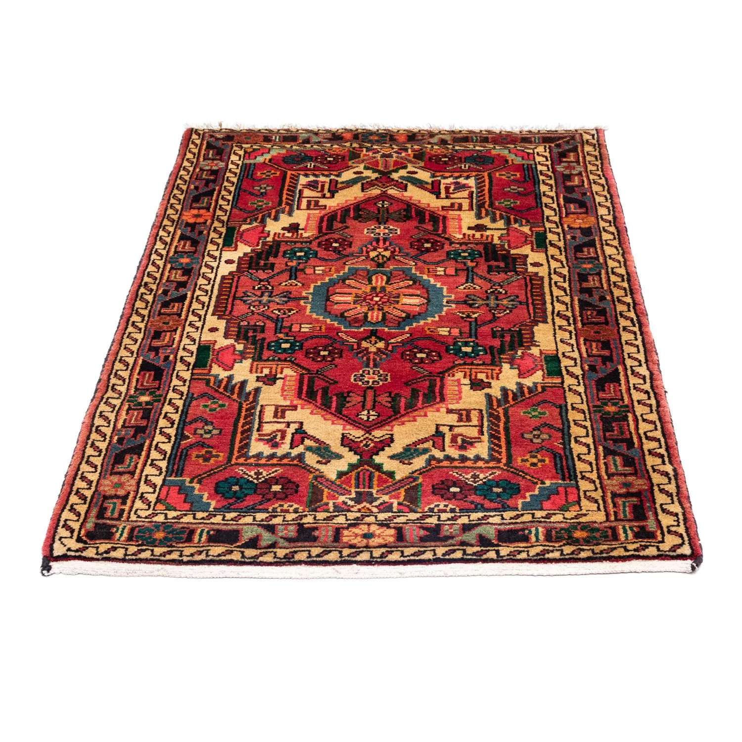Perserteppich - Nomadic 125 x 85 cm - hellrot - Image 5