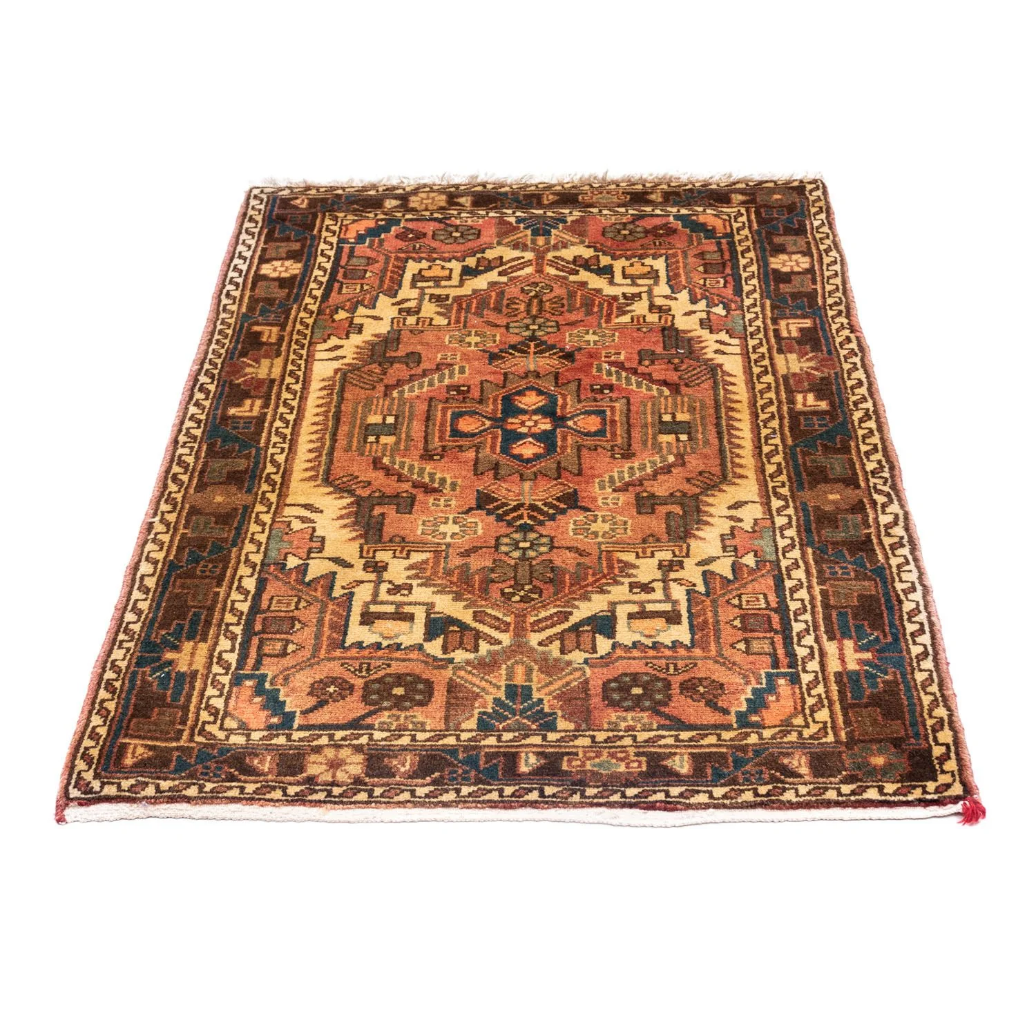 Perserteppich - Nomadic 125 x 85 cm - hellrot - Image 5