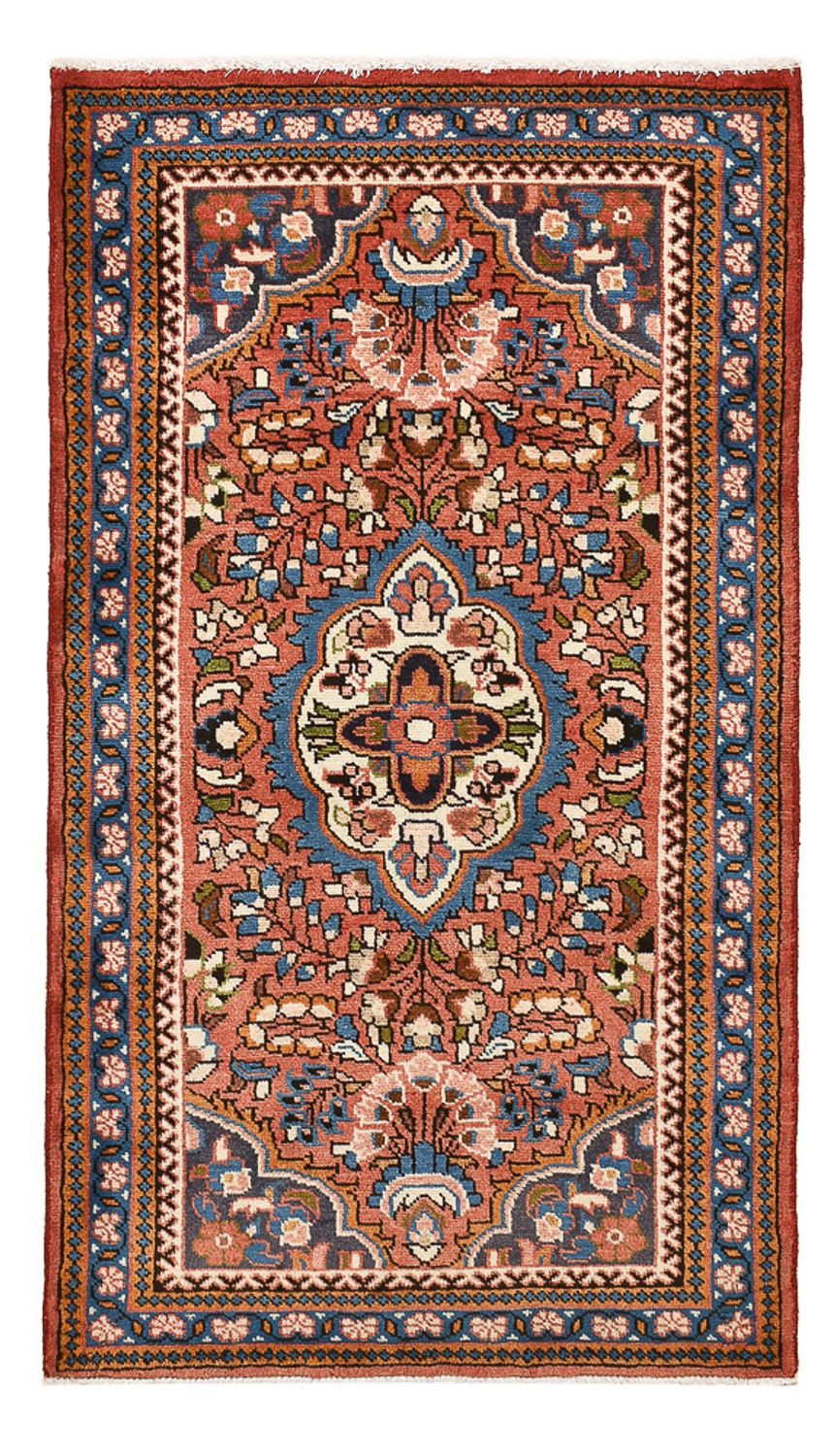 Perserteppich - Nomadic - 126 x 71 cm - hellrot