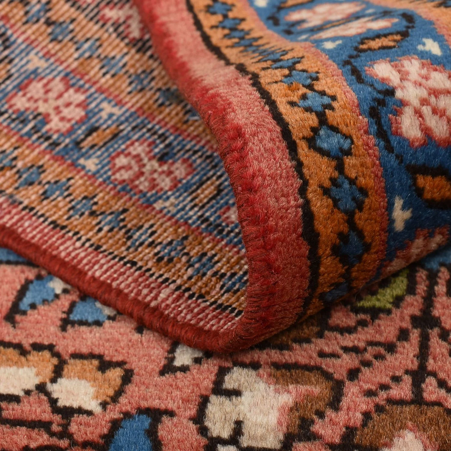 Perserteppich - Nomadic - 126 x 71 cm - hellrot - Image 4