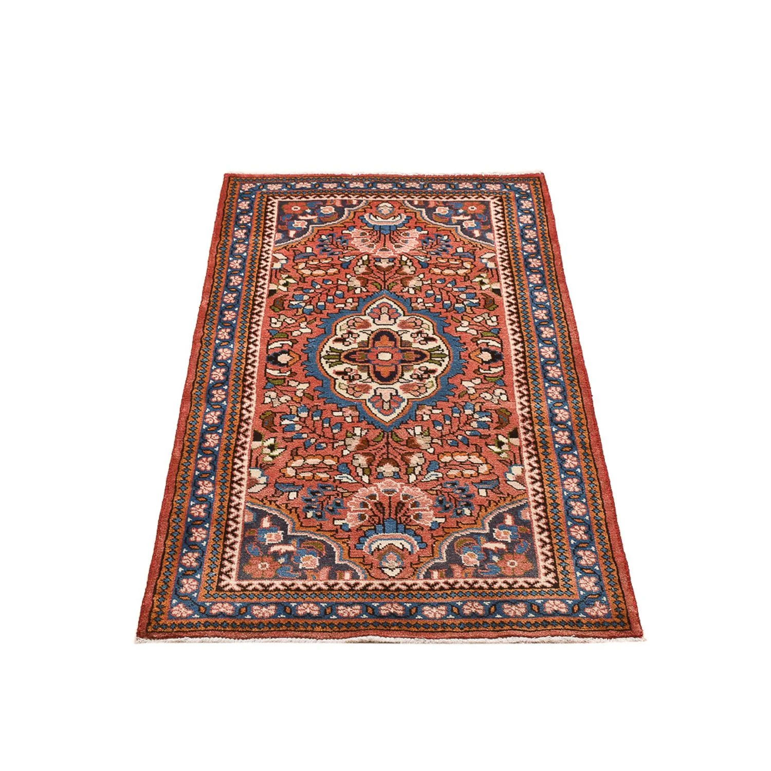 Perserteppich - Nomadic - 126 x 71 cm - hellrot - Image 5